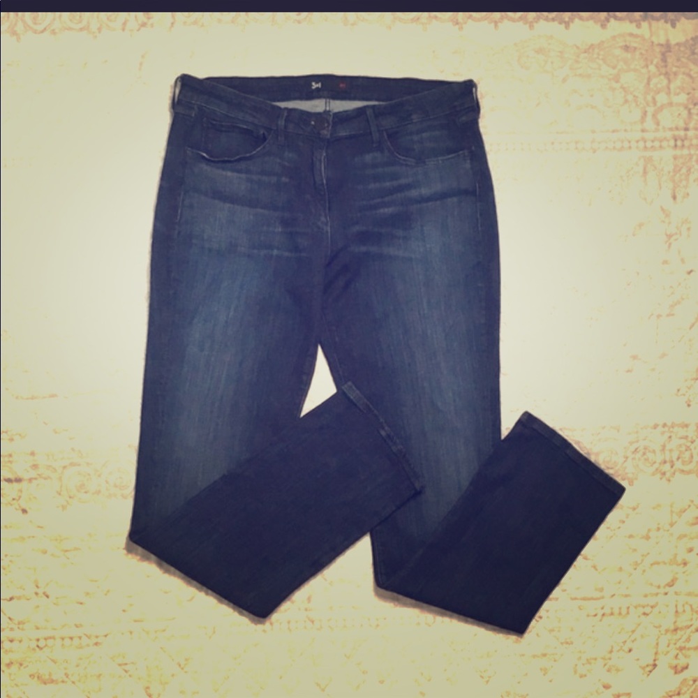 3x1 skinny jeans, high rise size 30